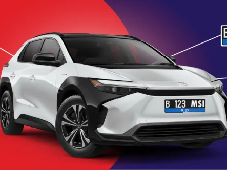 Did You Know? - Electric Car License Plates in Indonesia